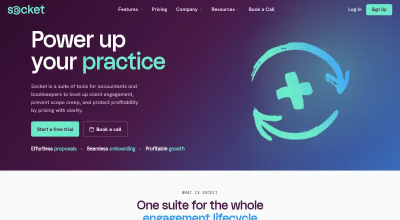 Socket's own site