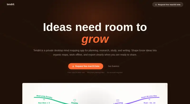 Tendril's own site