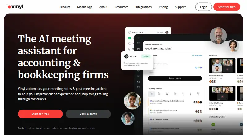 Vinyl's own site