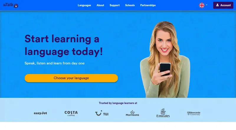 uTalk's own site