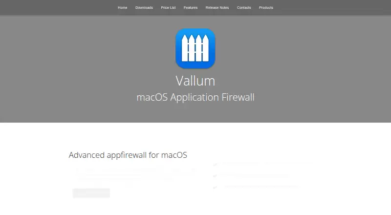 Vallum's own site