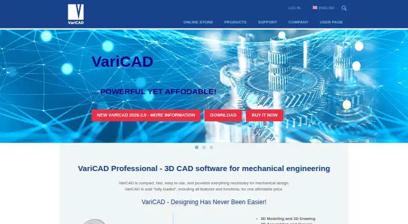 VariCAD's own site