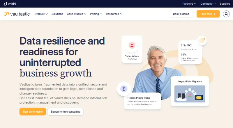 Vaultastic's own site