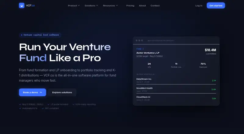 VCF.co's own site