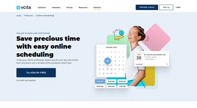 vcita's own site