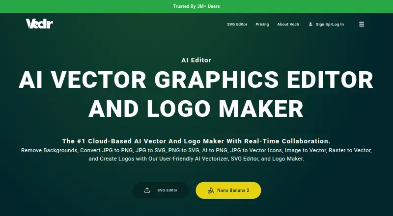 Vectr's own site