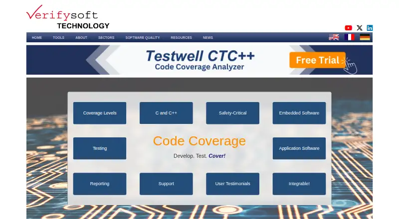 Testwell CTC++'s own site