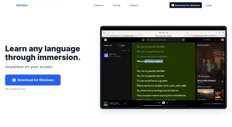 Verleer's own site