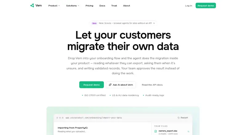 Vern's own site