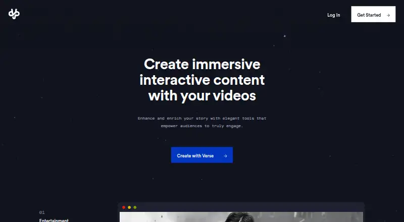 Verse's own site