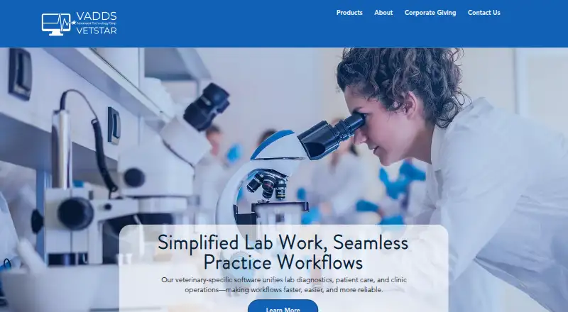 Vetstar's own site