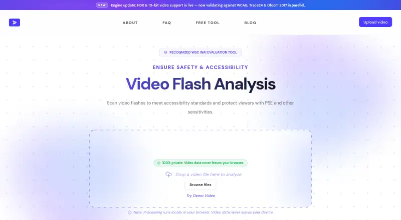 Video Audit's own site