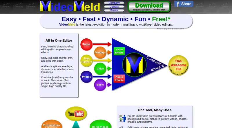 VideoMeld's own site