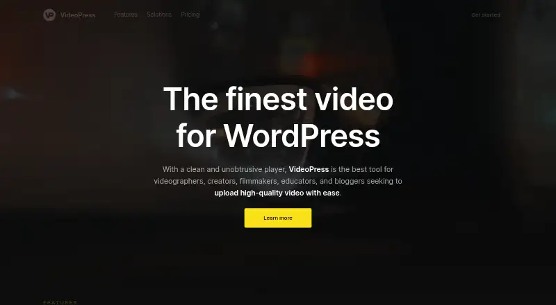 VideoPress's own site