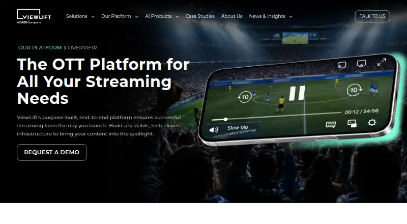 ViewLift's own site