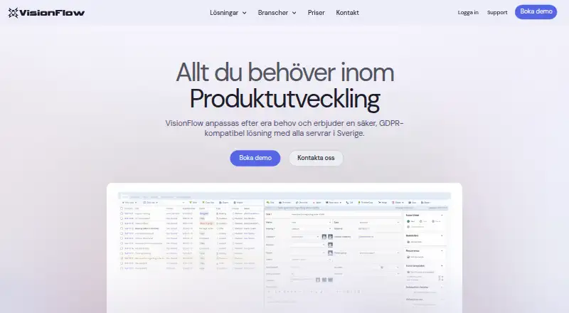 VisionProject's own site