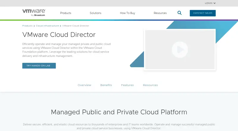 VMware Cloud Director's own site