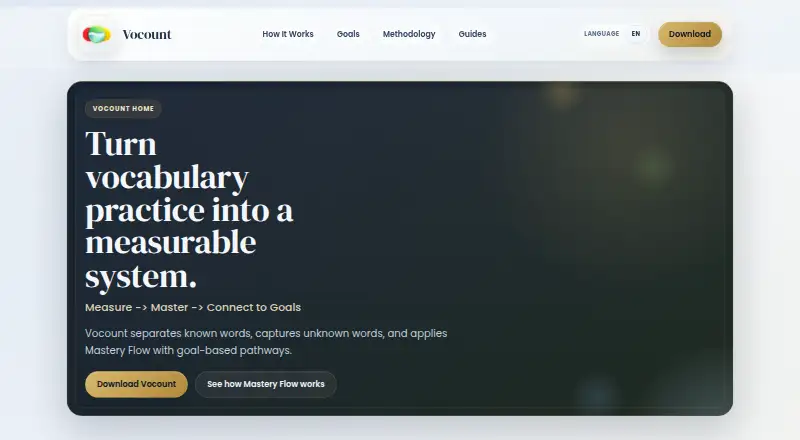 Vocount's own site