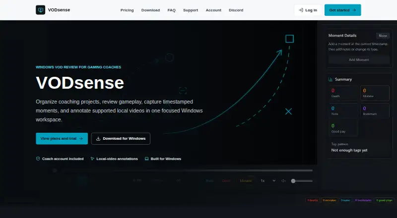 VODsense's own site