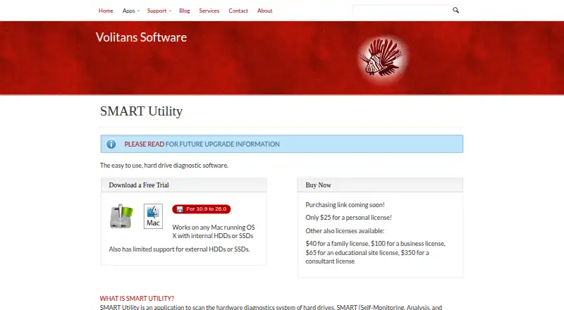 SMART Utility's own site