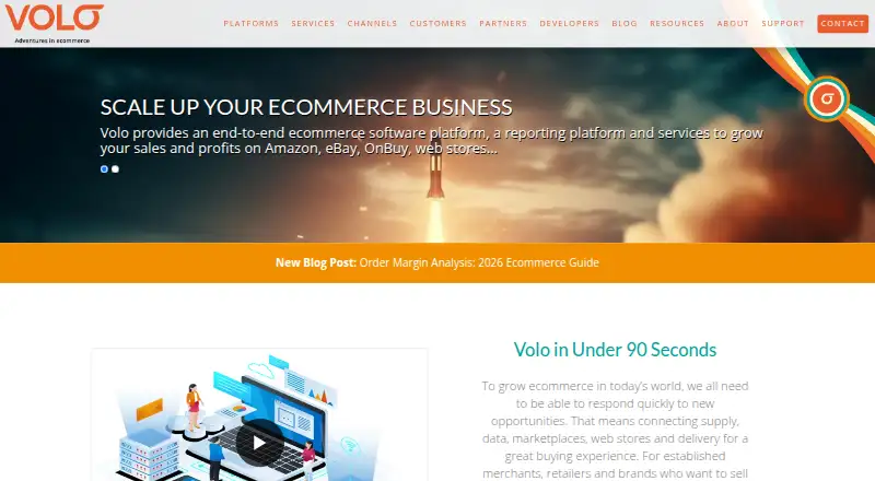 Volo Commerce's own site