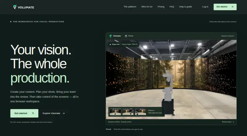 Volumate's own site