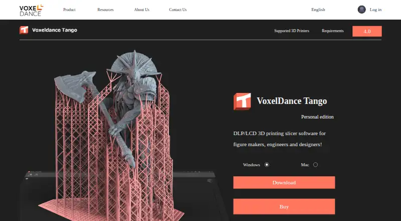 VoxelDance Tango's own site