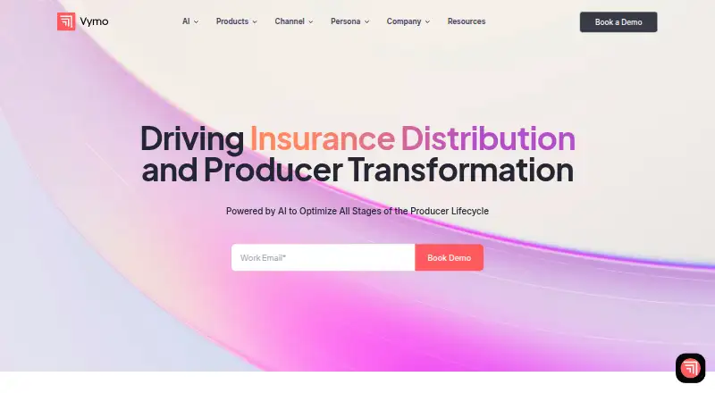 Vymo's own site