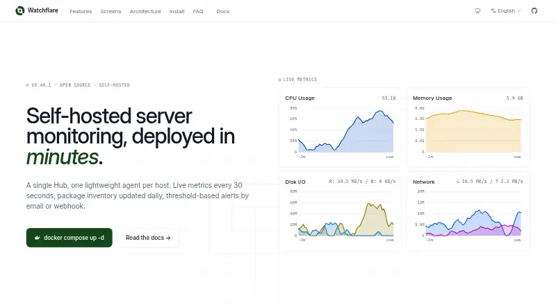 Watchflare's own site