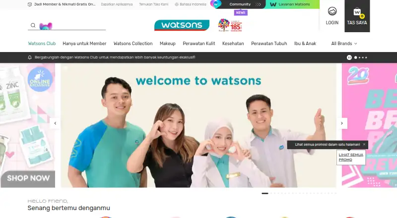 Watsons ID's own site