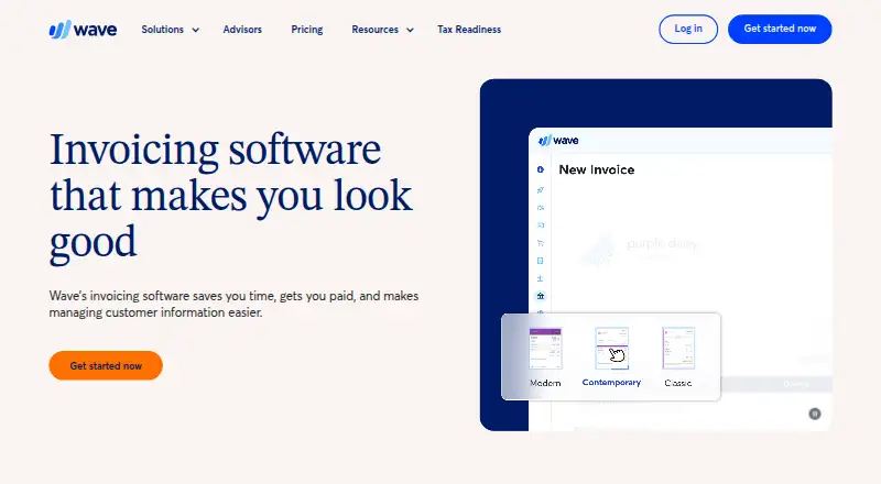 The Wave homepage