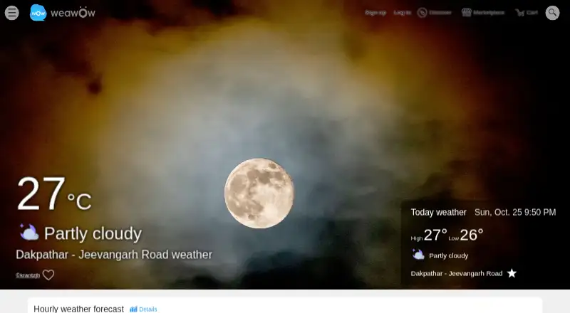 Weawow's own site