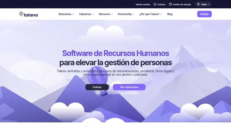 Talana's own site