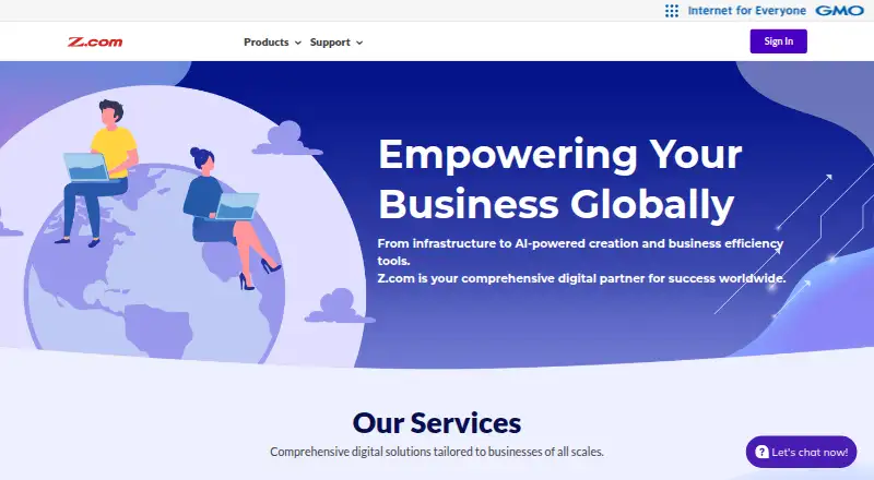 Z.com's own site