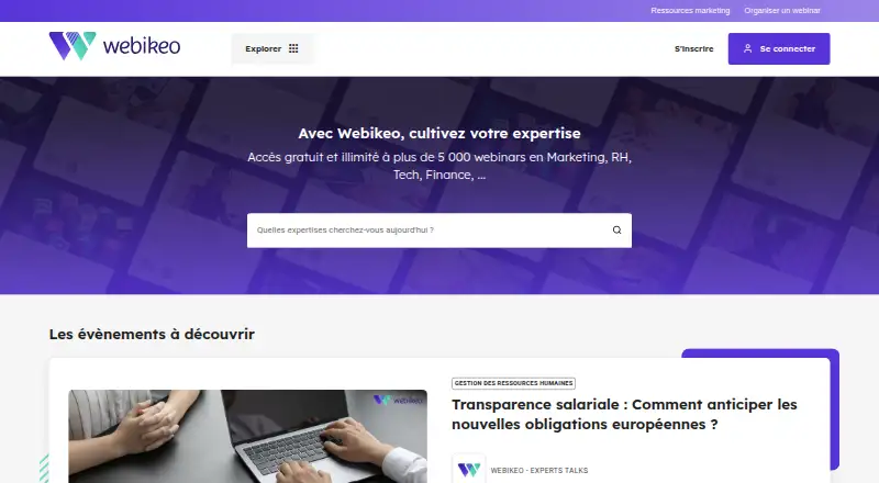 Webikeo's own site