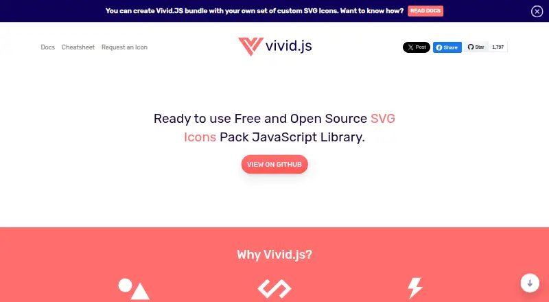Vivid.js's own site