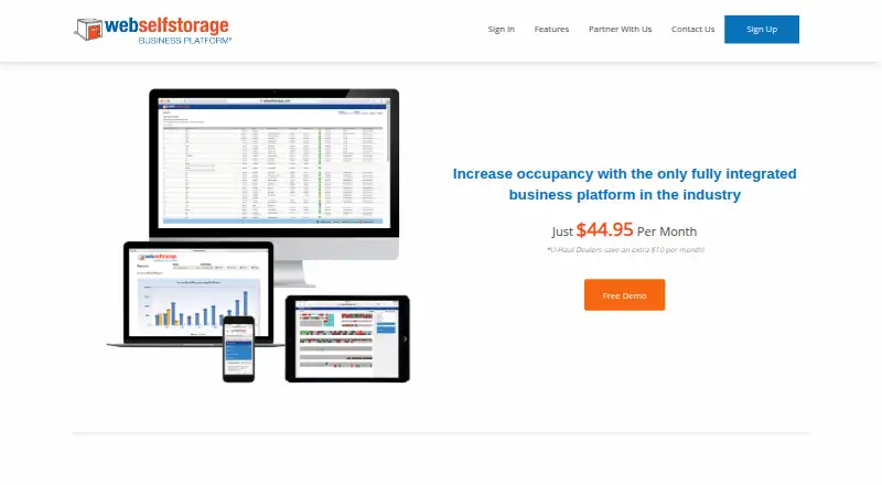 WebSelfStorage's own site