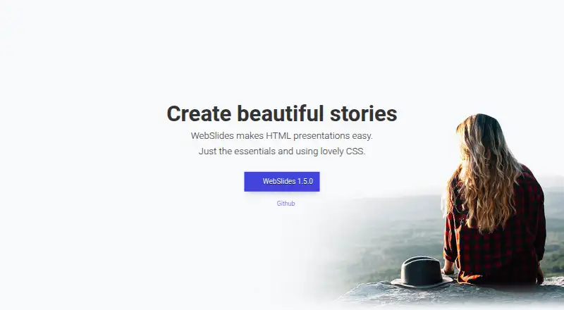 WebSlides's own site