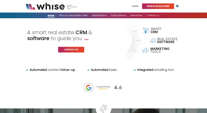 WHISE's own site