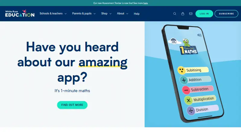1-Minute Maths's own site
