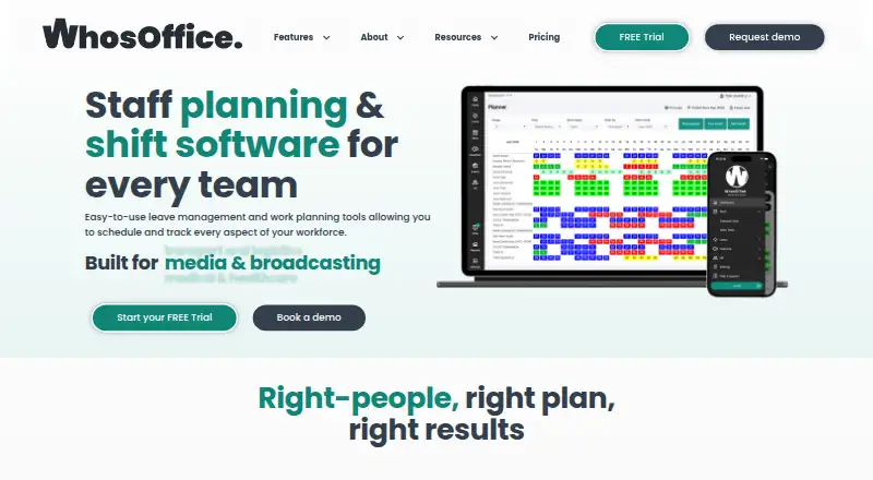 WhosOffice's own site