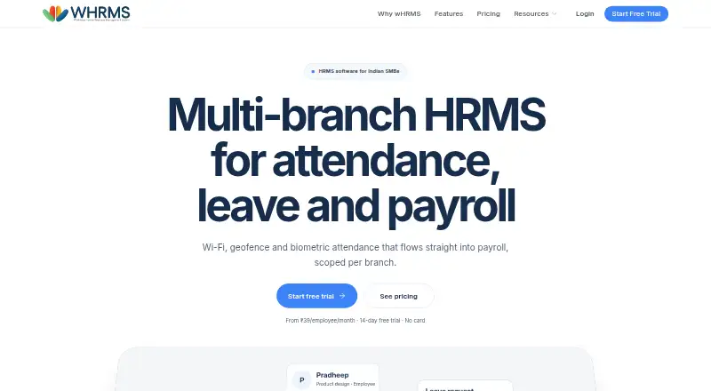 wHRMS's own site