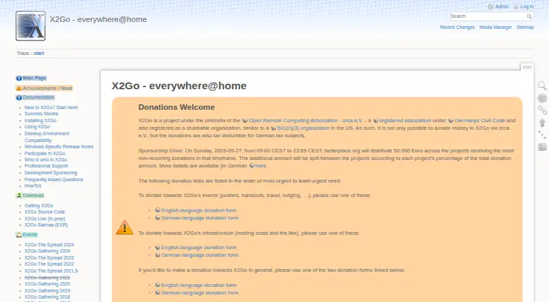 X2Go's own site