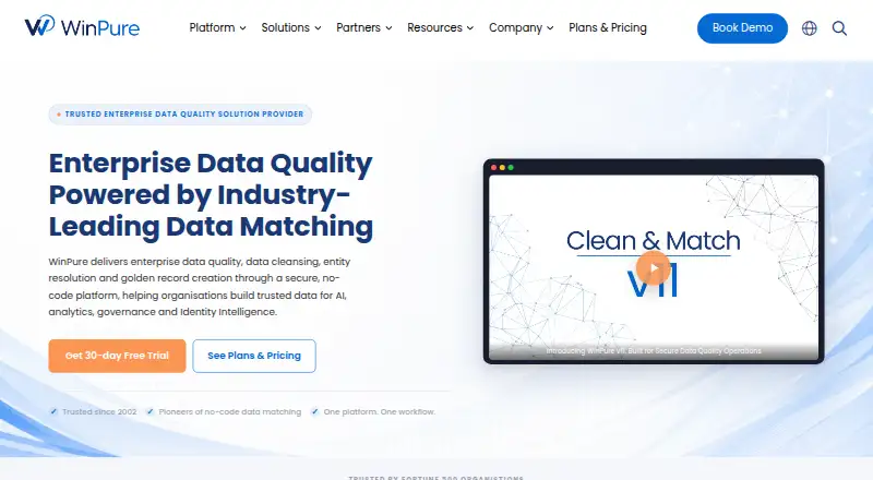WinPure Clean & Match's own site