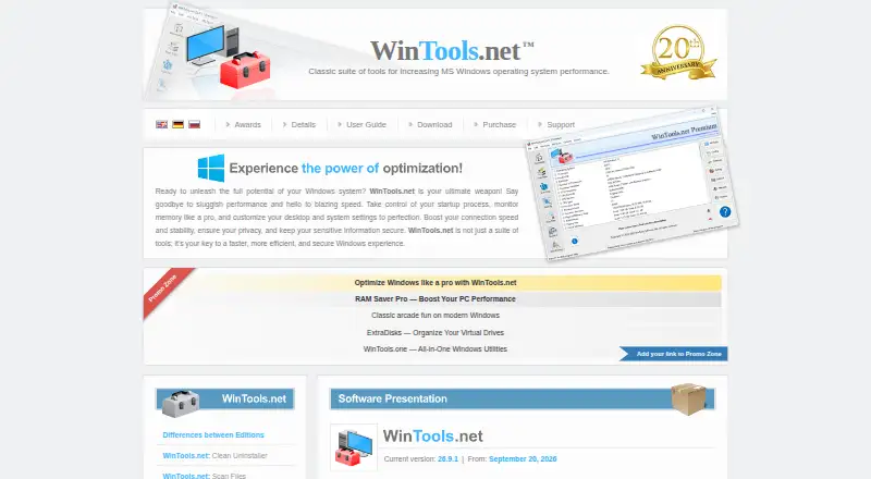 WinTools.net's own site