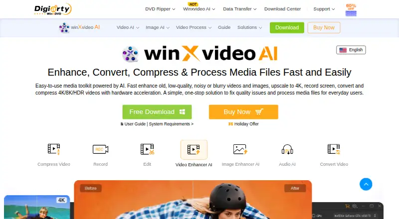 Winxvideo AI's own site