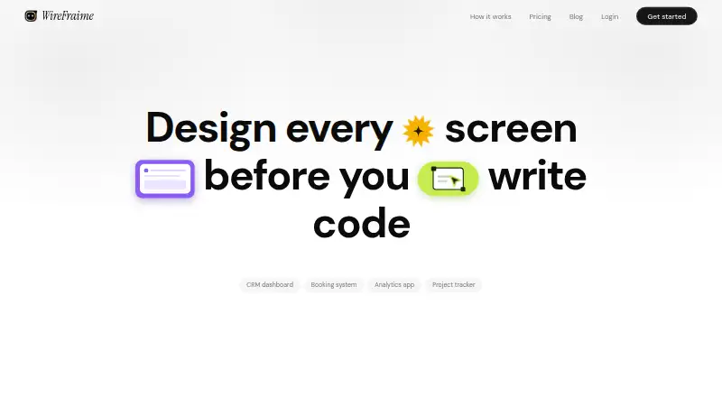 WireFraime's own site