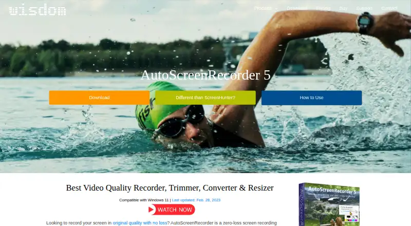 AutoScreenRecorder's own site