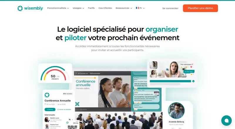Wisembly's own site