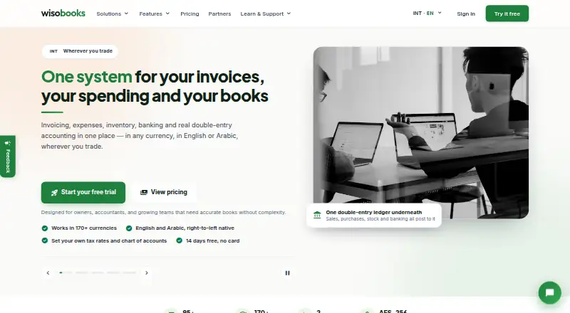 WisoBooks's own site